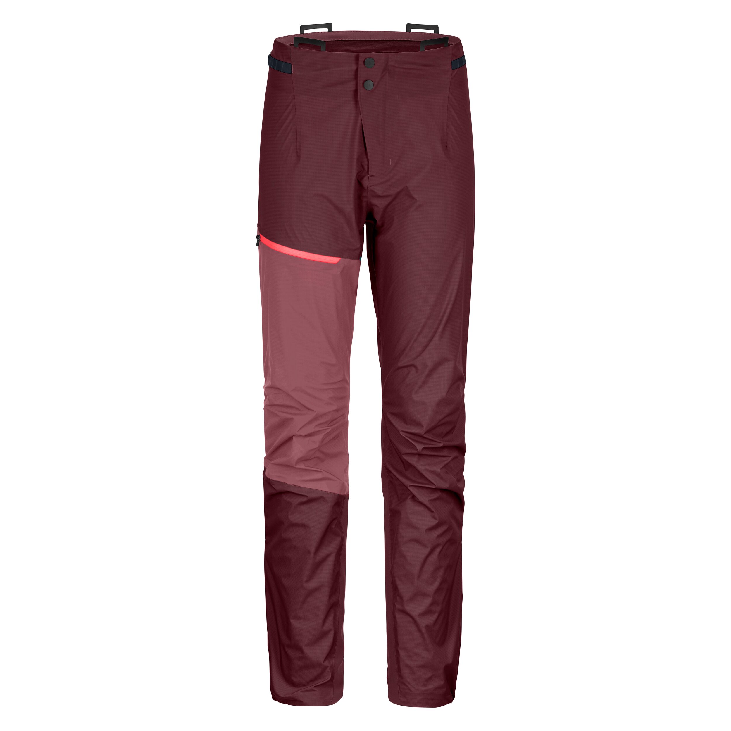 Ortovox dámské nepromokavé kalhoty Westalpen 3L Light Pants W Barva: winetasting, Velikost: L