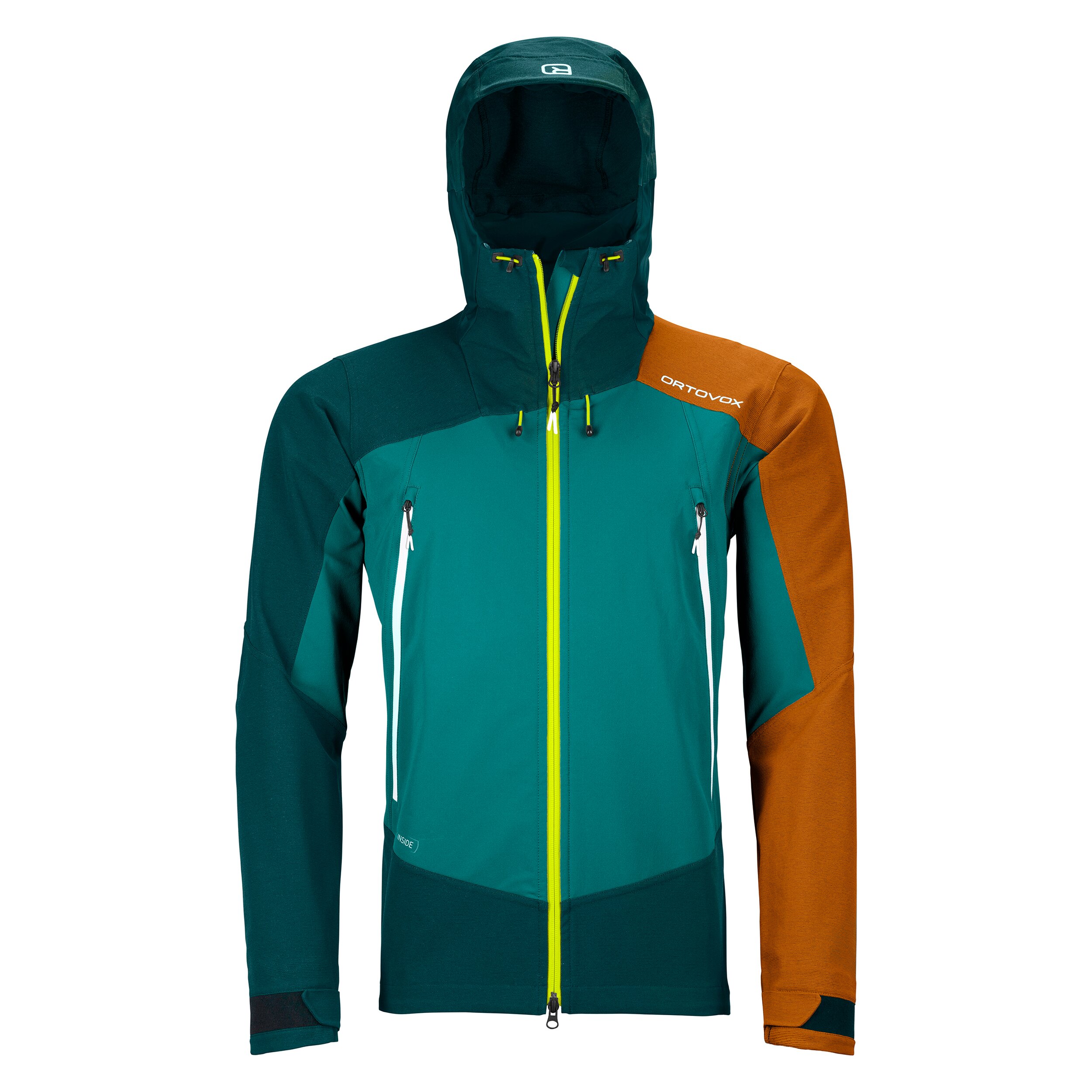 Ortovox pánská bunda Westalpen Softshell Jacket M Barva: pacific green, Velikost: XXL