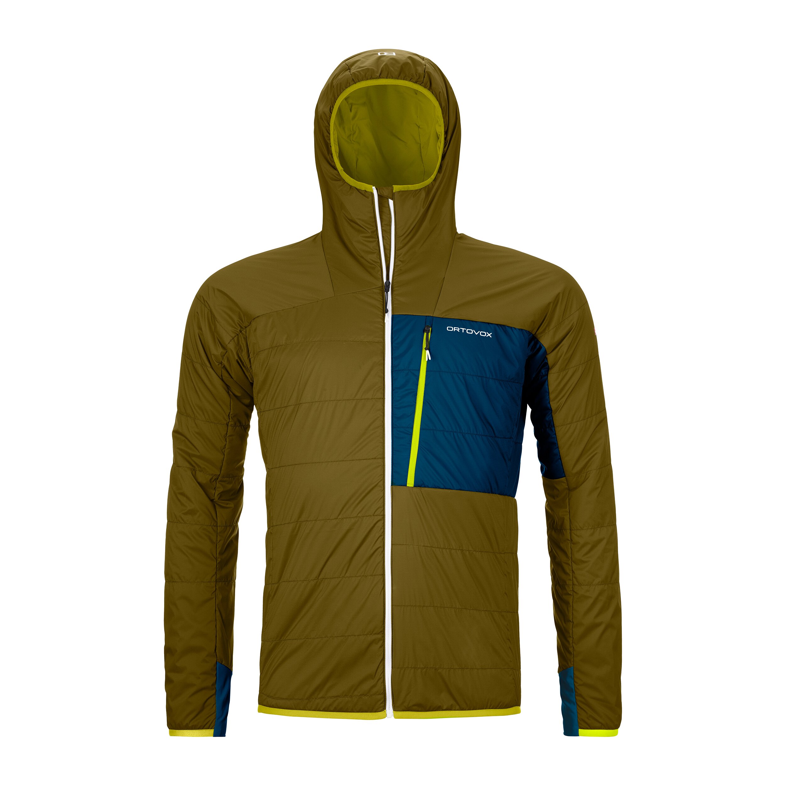 Ortovox pánská zateplovací bunda Swisswool Piz Duan Jacket M Barva: green moss, Velikost: L