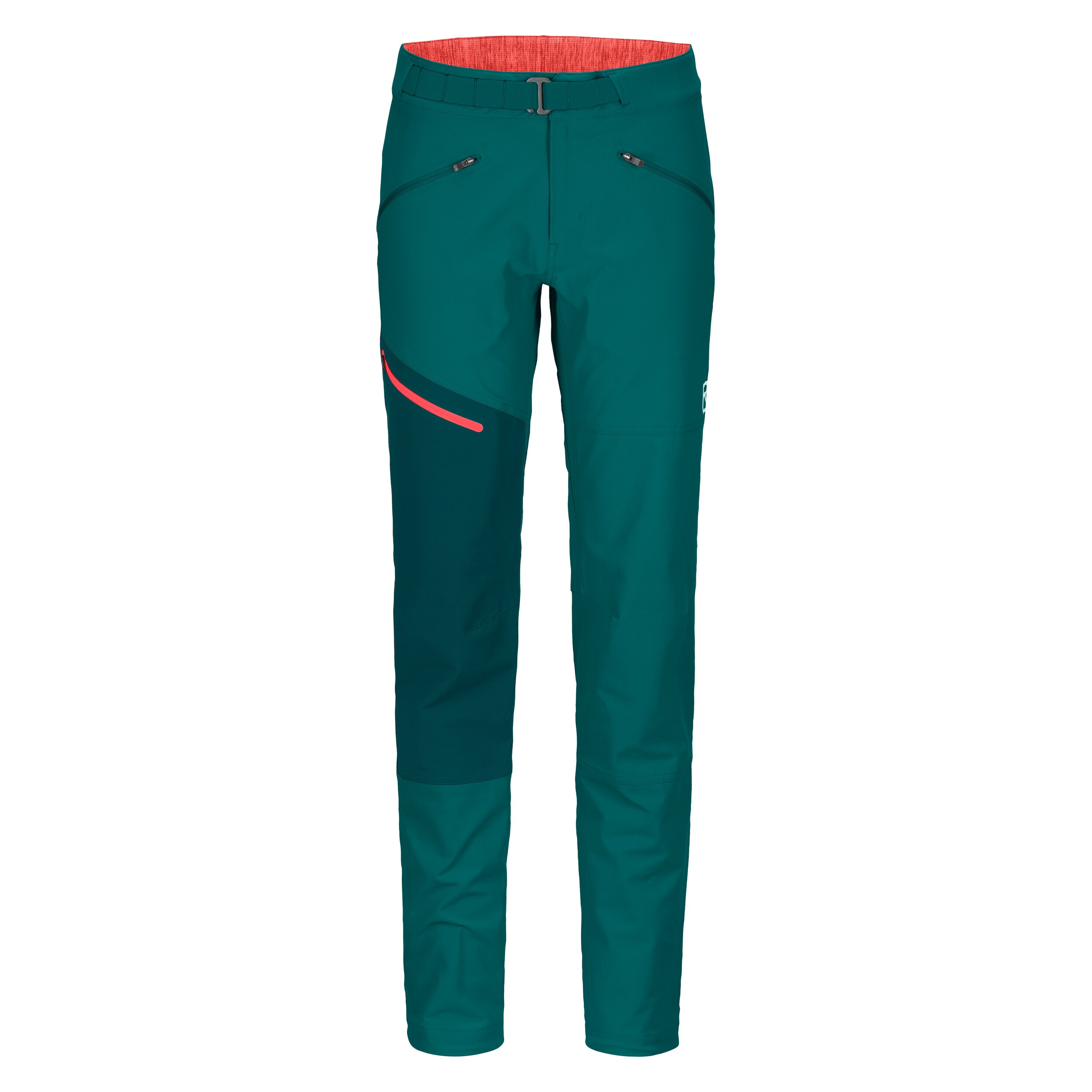 Ortovox dámské softshellové kalhoty Brenta Pants W Barva: pacific green, Velikost: XS