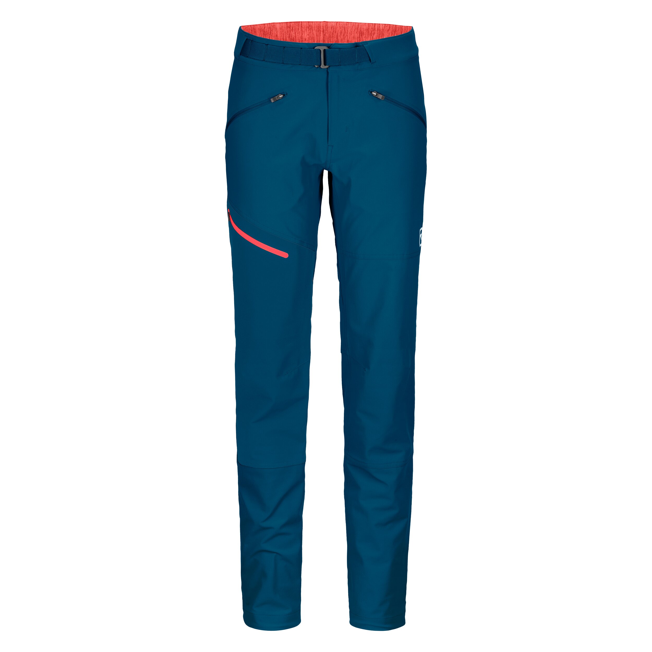 Ortovox dámské softshellové kalhoty Brenta Pants W Barva: petrol blue, Velikost: XL