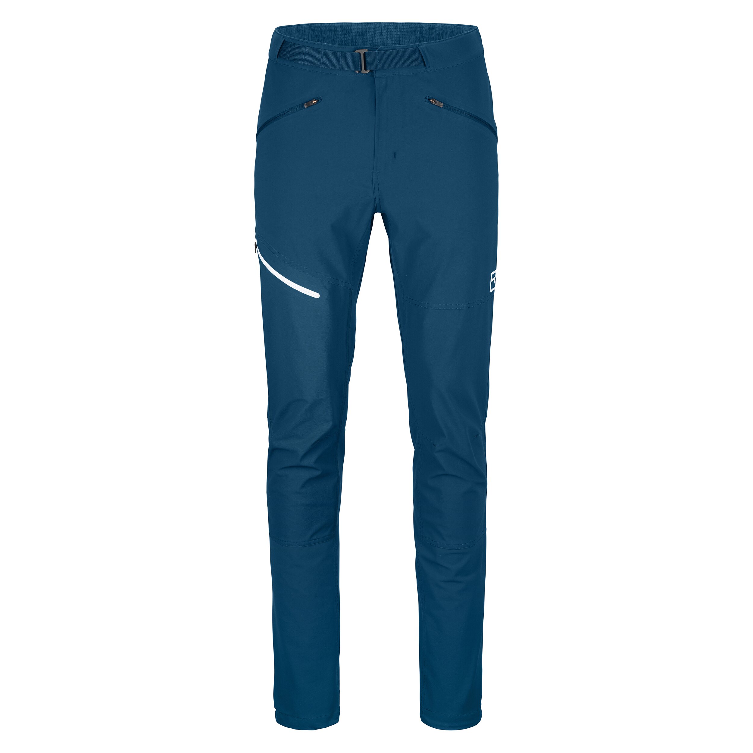 Ortovox pánské softshellové kalhoty Brenta Pants M Barva: petrol blue, Velikost: S