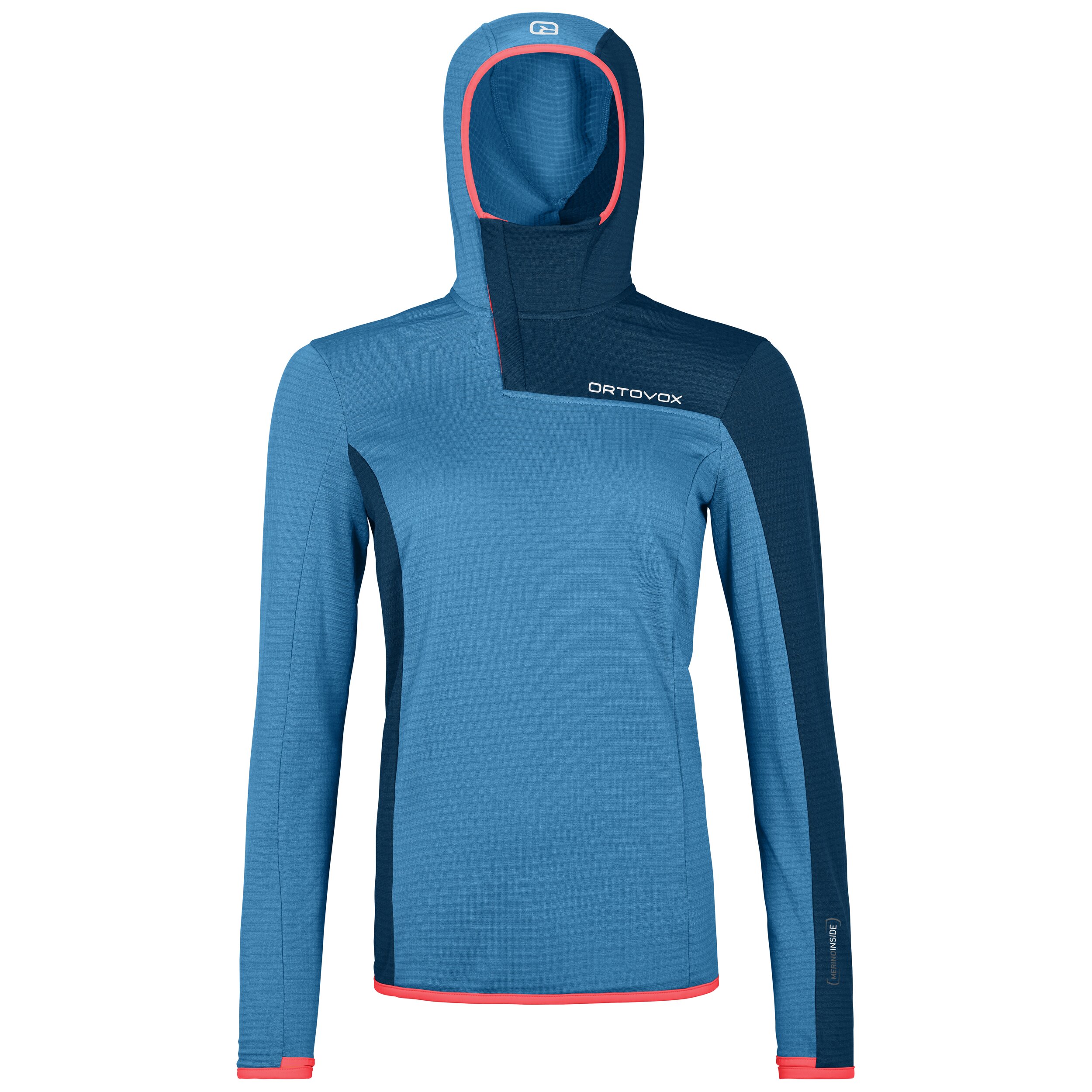 Ortovox dámská mikina Fleece Light Grid SN Hoody W Barva: heritage blue, Velikost: XS