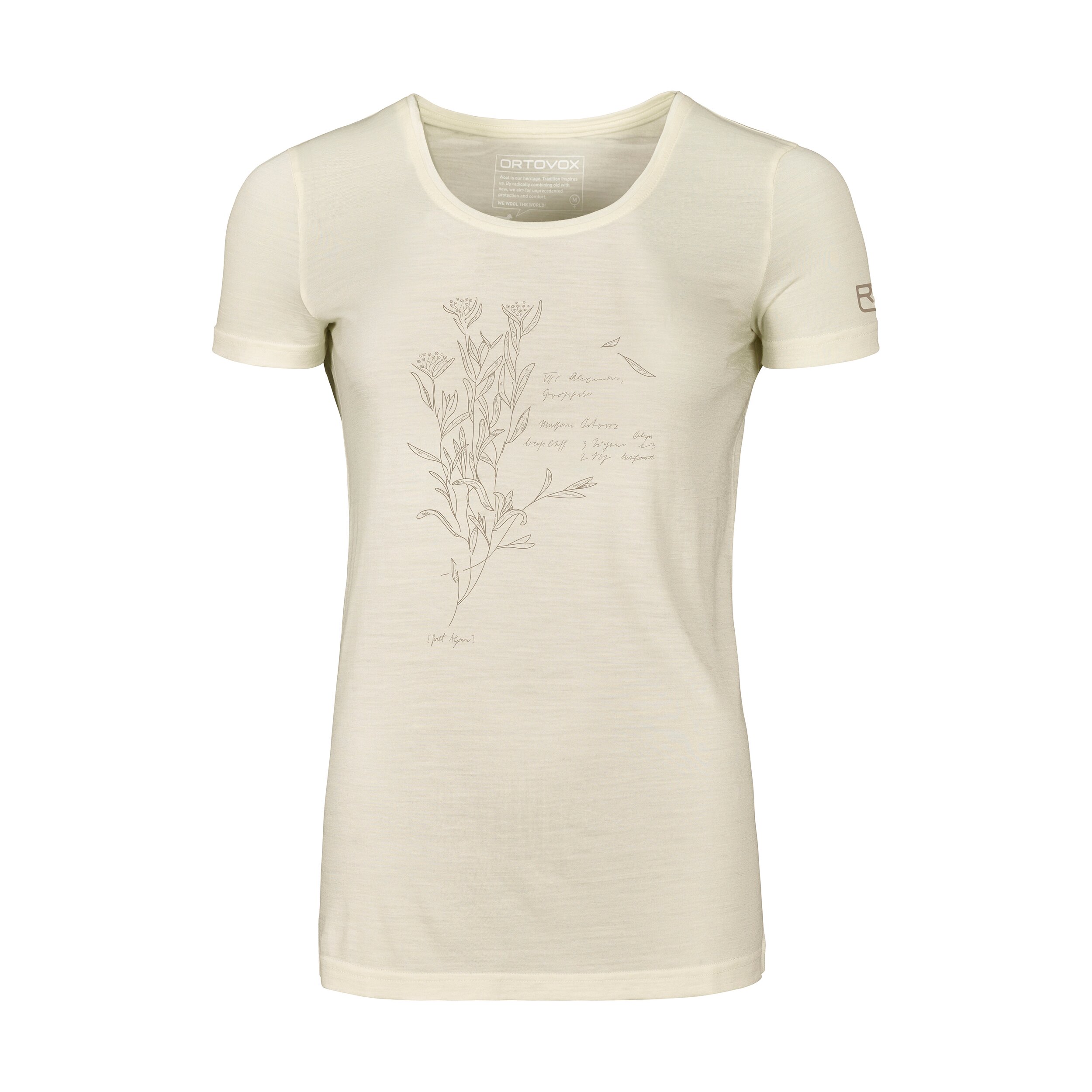 Ortovox dámské triko 120 Cool Tec Sweet Alison T-shirt W Barva: non dyed, Velikost: S