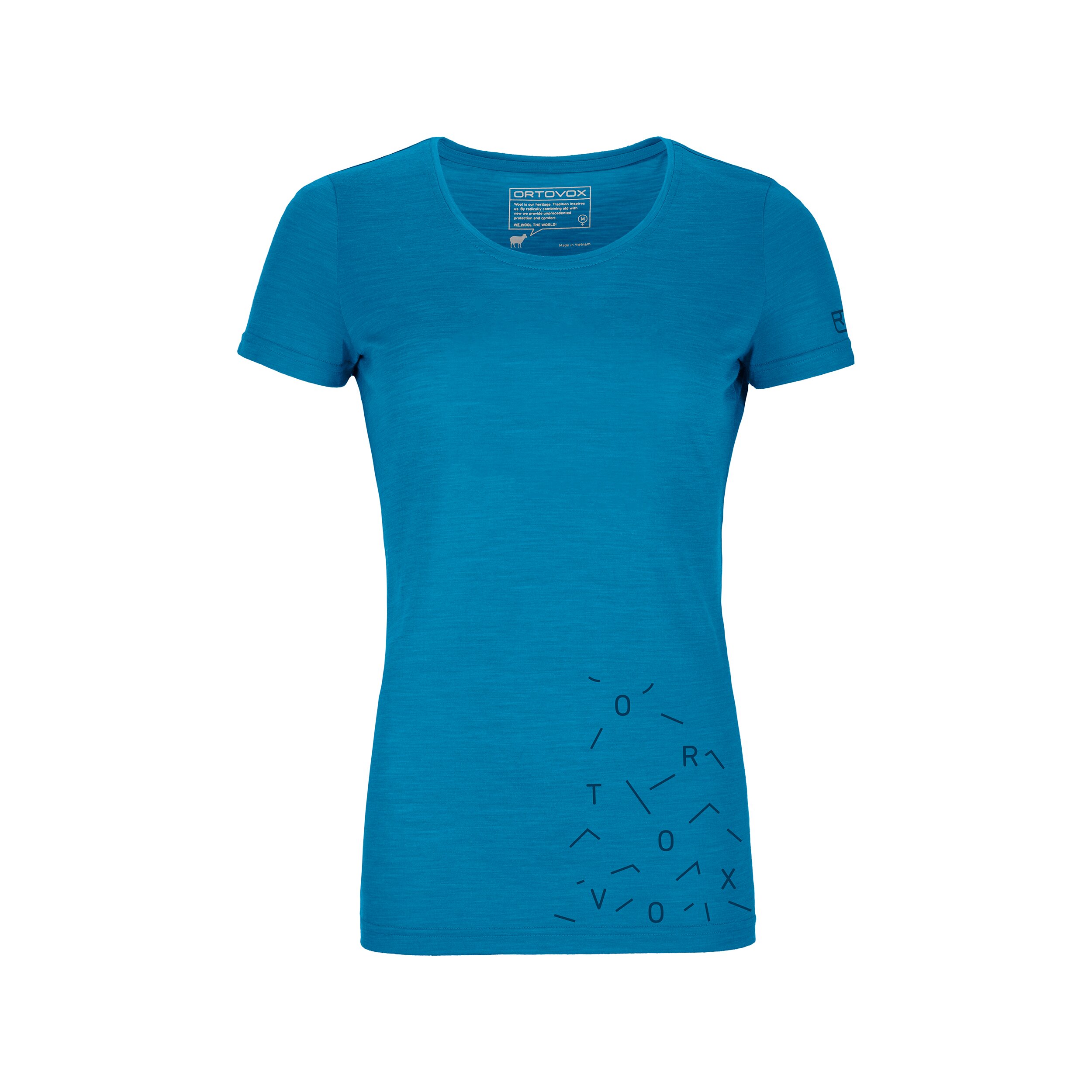 Ortovox dámské triko 150 Cool Lost T-shirt W Barva: heritage blue, Velikost: XL