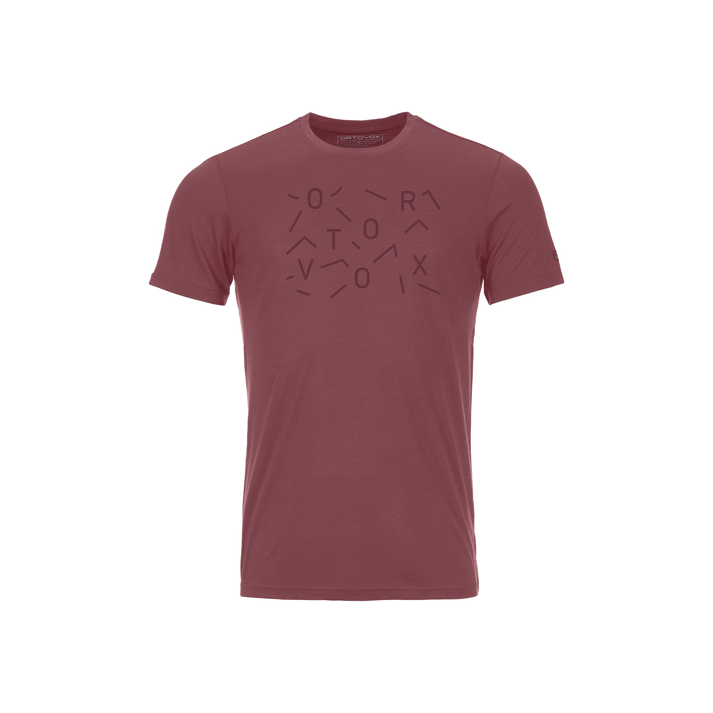 Ortovox pánské triko 150 Cool Lost T-shirt M Barva: mountain rose, Velikost: M