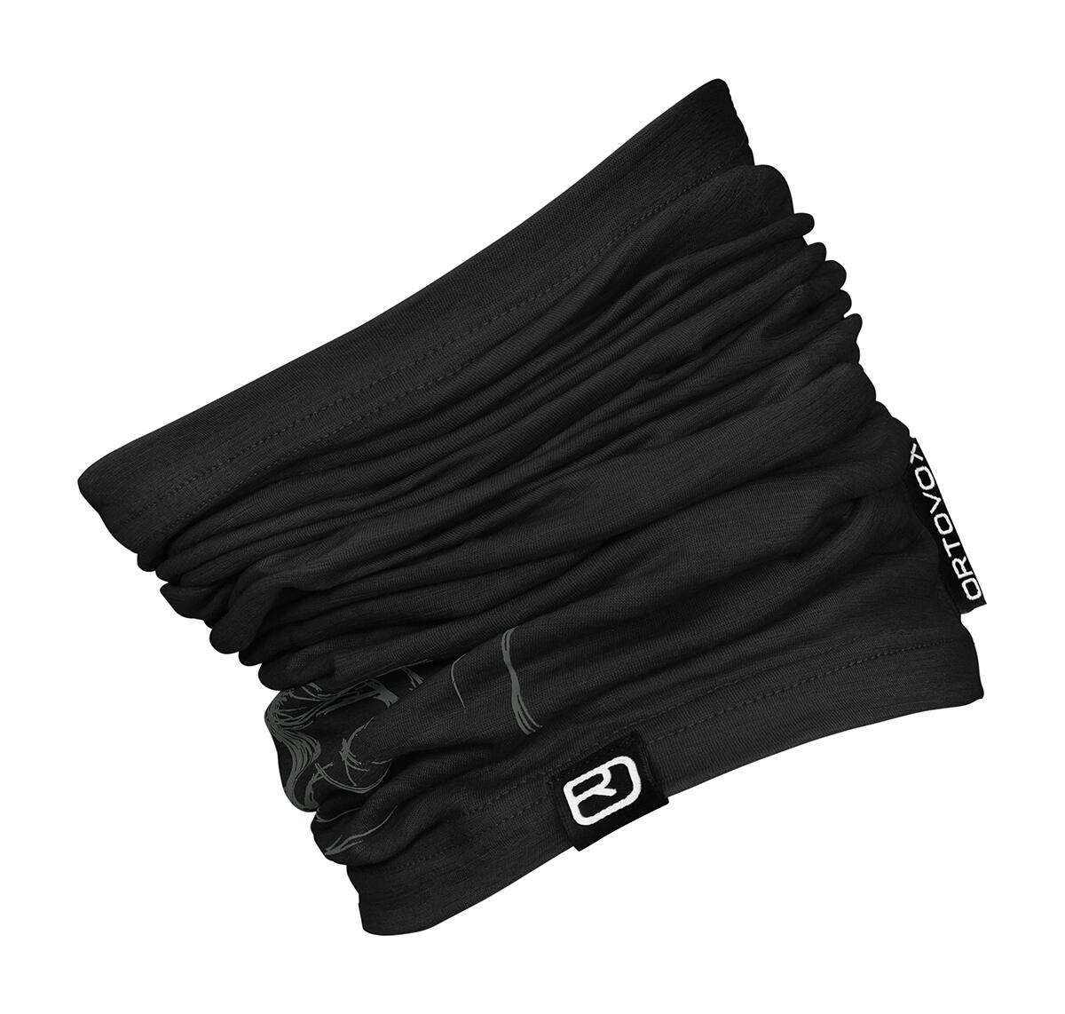 Ortovox šátek 120 Tec Logo Neckwarmer Barva: black raven