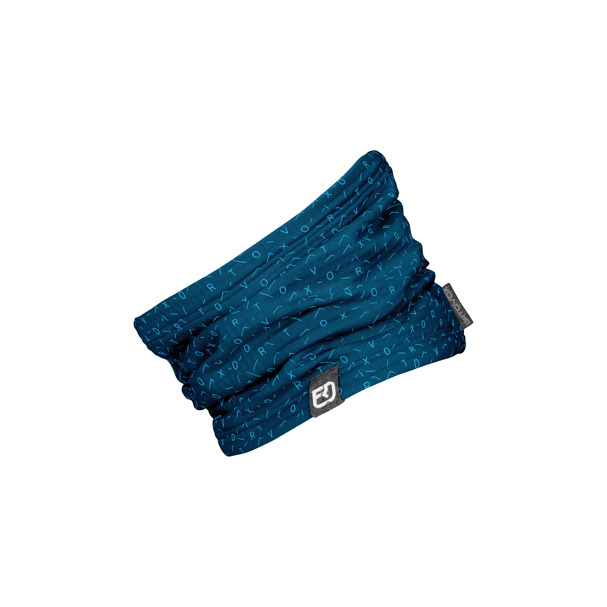 Ortovox šátek Fleece Light Grid Neckwarmer Barva: petrol blue