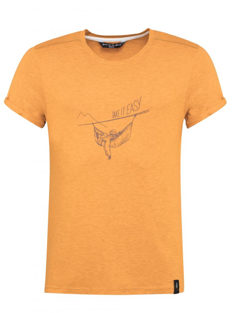 Chillaz pánské tričko Arco Sloth Barva: orange melange, Velikost: M