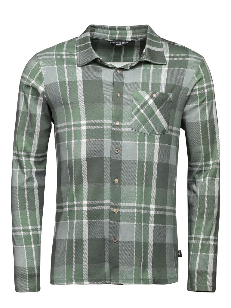 Chillaz pánská košile dlouhým rukávem Sebastian Barva: green, Velikost: XL