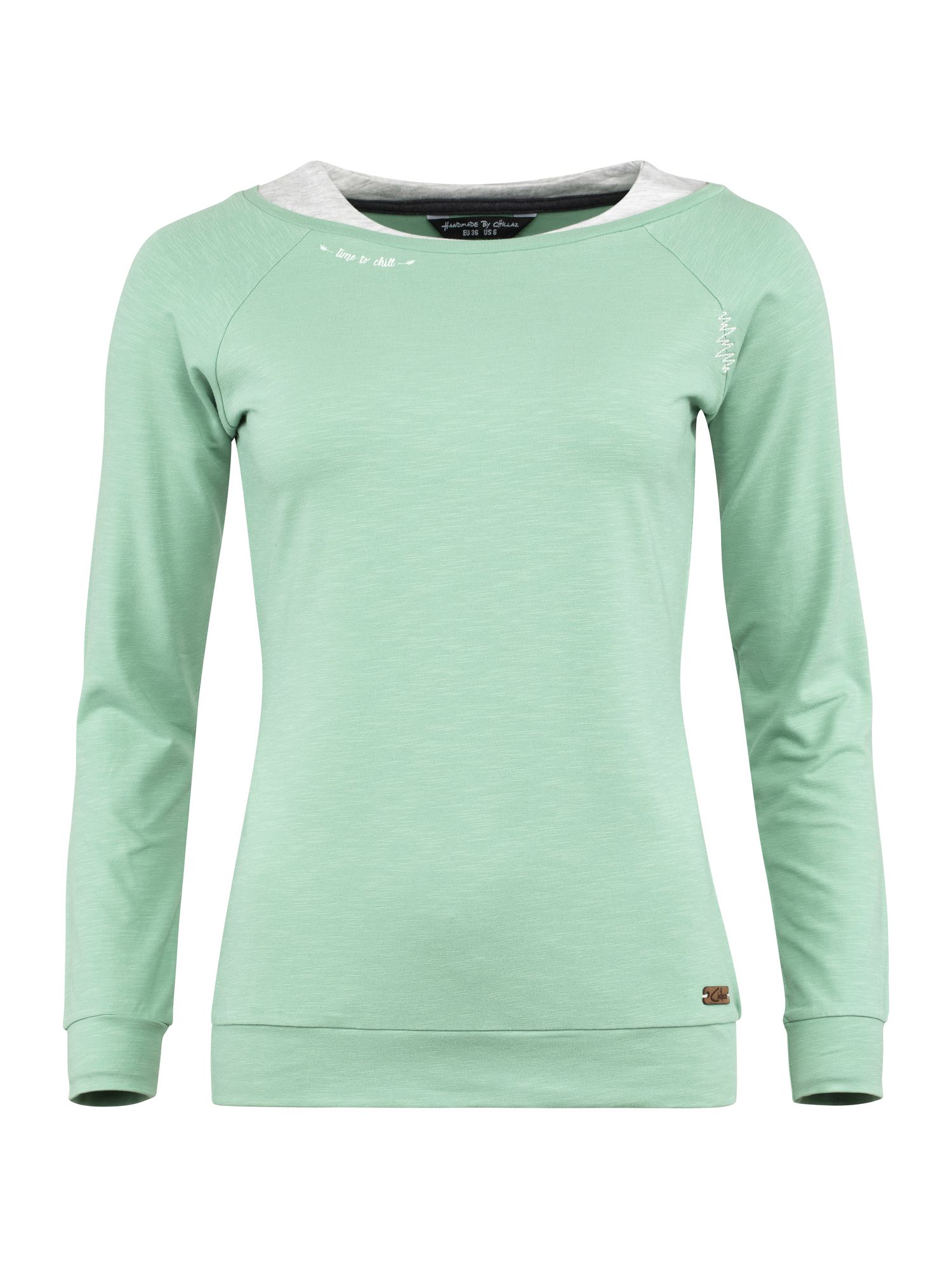 Chillaz dámské triko s dlouhým rukávem Serles Barva: green, Velikost: 40