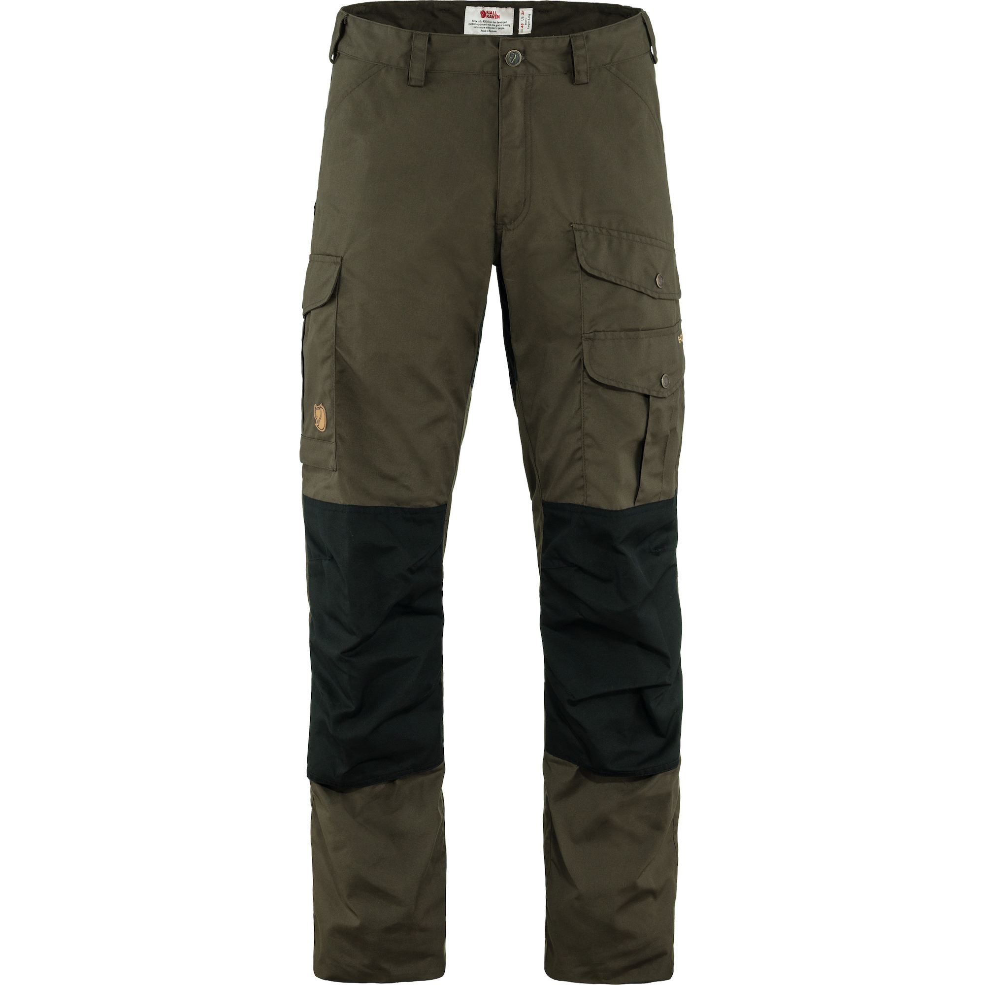 Fjallraven kalhoty Barents Pro Barva: olivově zelená (633 - Dark Olive), Velikost: 50