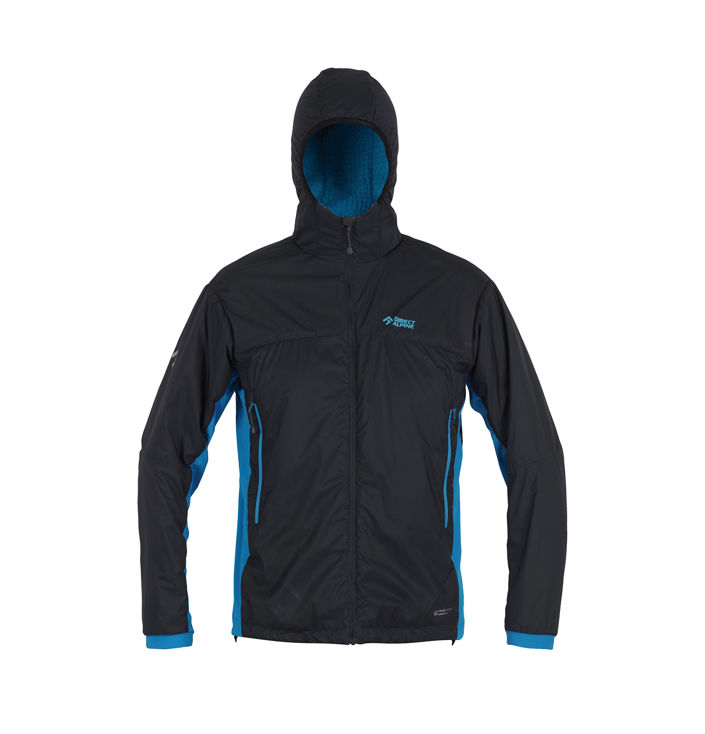 Direct Alpine bunda Alpha jacket Barva: anthracite/ocean, Velikost: M