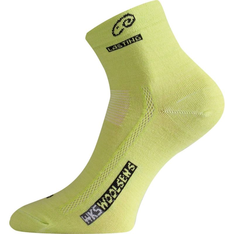 Lasting ponožky Merino WKS Barva: Žluté (669), Velikost: S