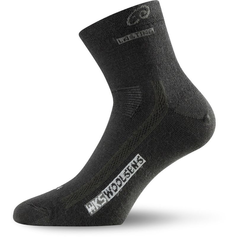 Lasting ponožky Merino WKS Barva: černé (900), Velikost: S