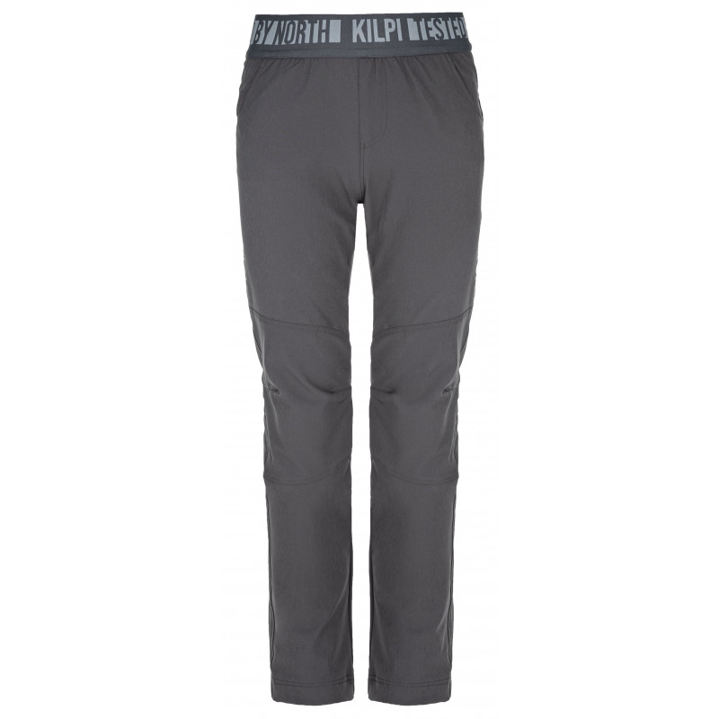 Kilpi chlapecké outdoorové kalhoty Karido-Jb Barva: tmavě šedá, Velikost: 110