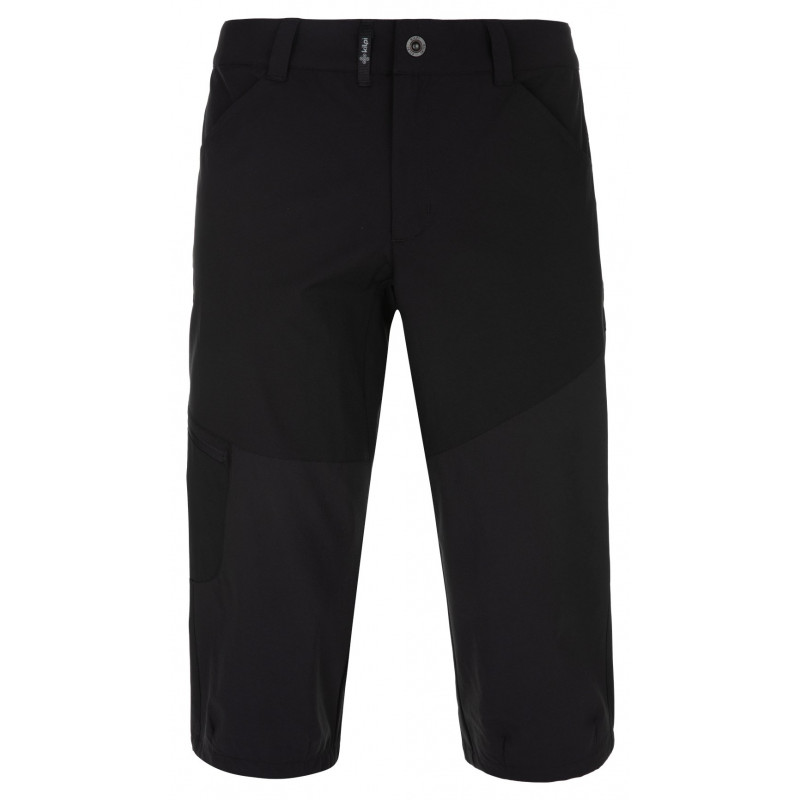 Kilpi pánské outdoorové 3/4 kalhoty Otara Barva: černá, Velikost: XS