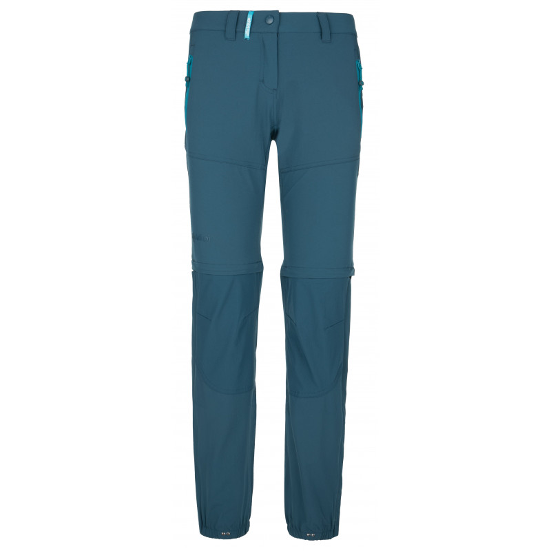Kilpi dámské outdoorové kalhoty Hosio Barva: tyrkysová, Velikost: 40