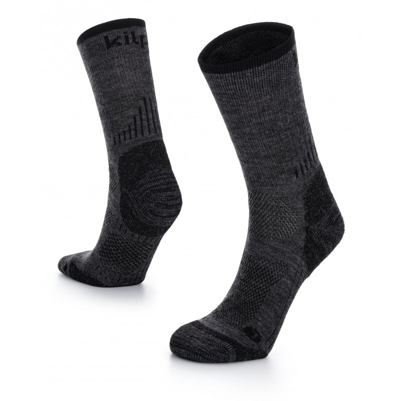 Kilpi unisex outdoorové ponožky Mirin-U Barva: černá, Velikost: 35