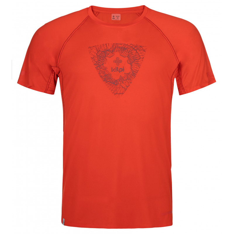 Kilpi pánské běžecké triko Wylder Barva: červená, Velikost: L