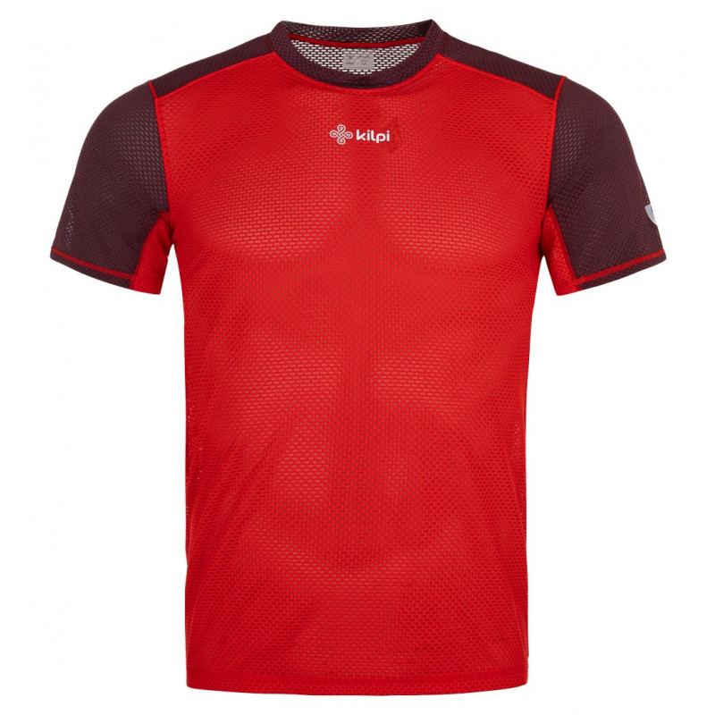 Kilpi pánské běžecké triko Cooler Barva: červená, Velikost: XS