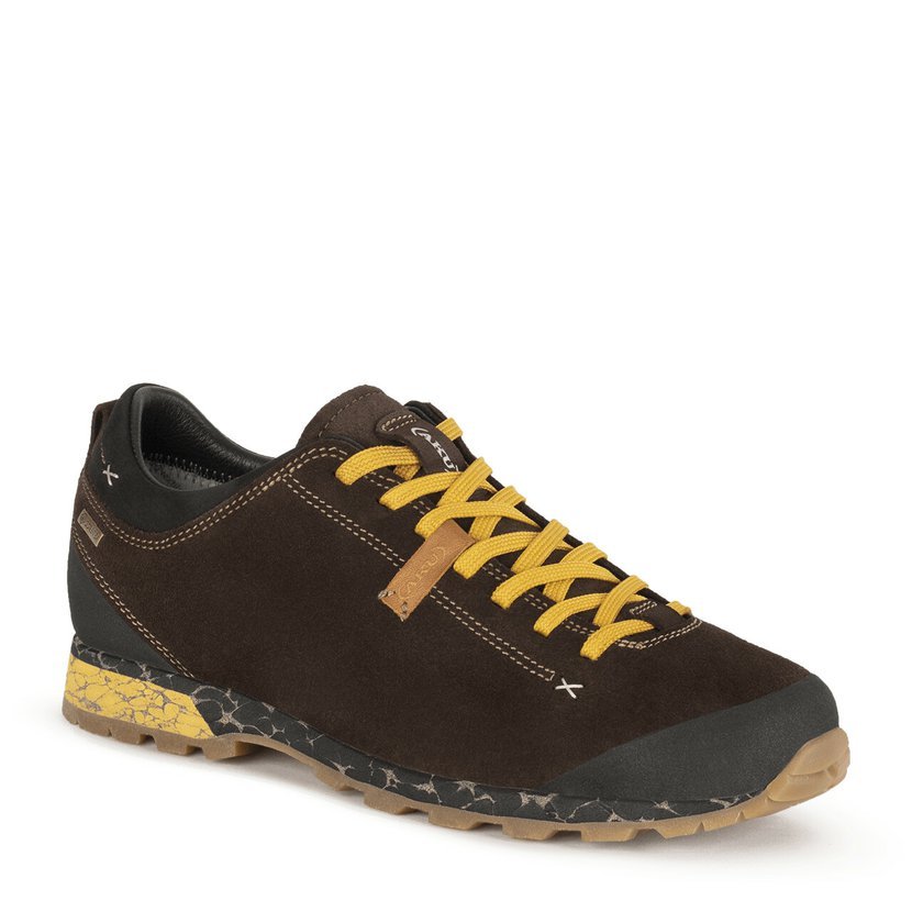 Aku boty Bellamont Suede GTX Brown-Yellow Velikost: 12 UK (47 EU)