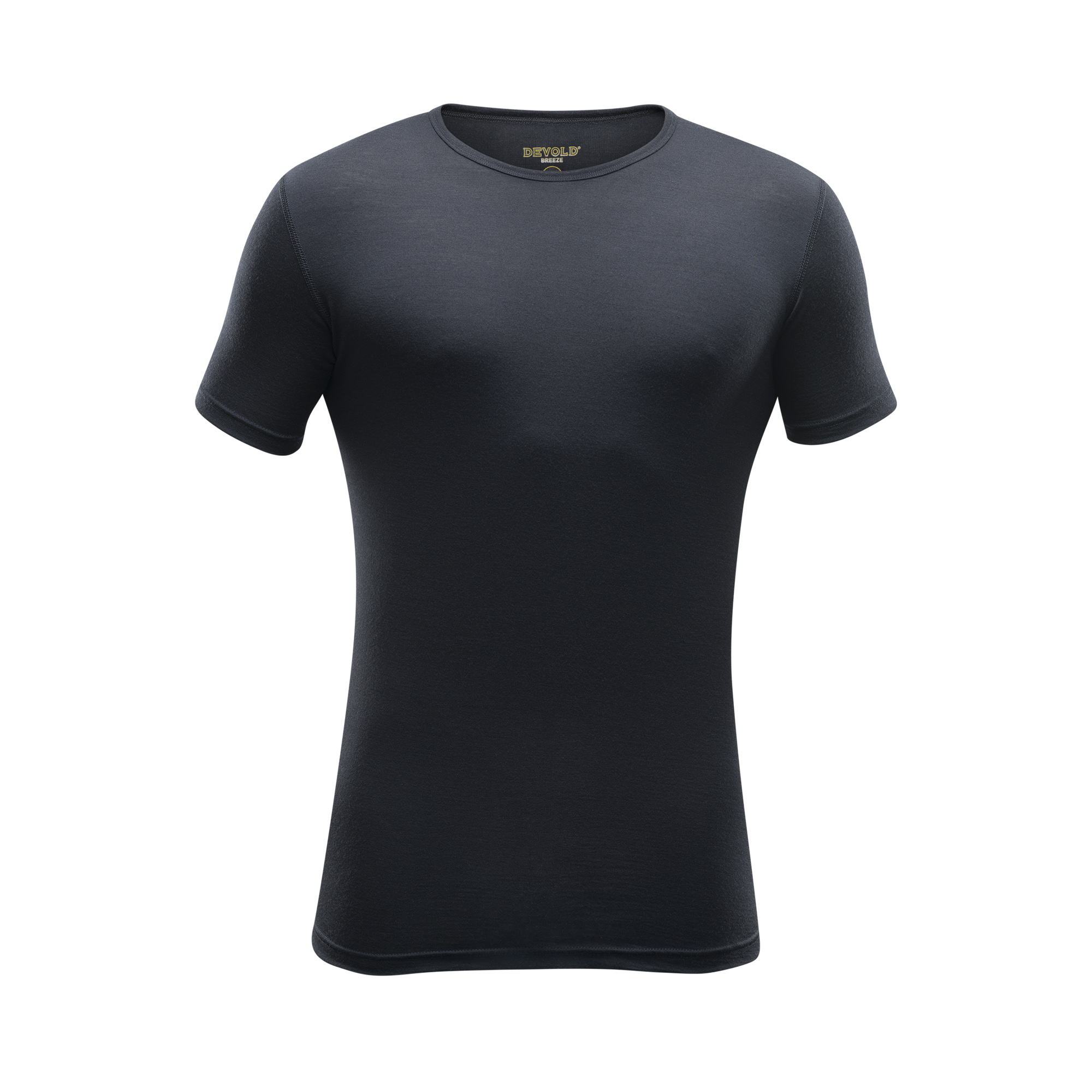 Devold pánské triko s krátkým rukávem Breeze Merino 150 T-Shirt Barva: black, Velikost: XXL