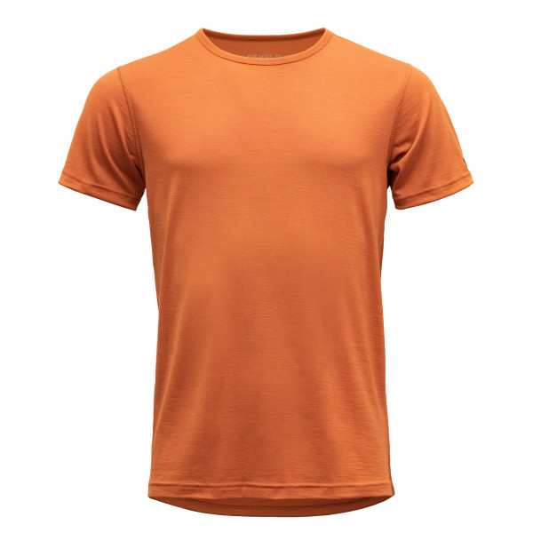 Devold pánské triko s krátkým rukávem Breeze Merino 150 T-Shirt Barva: ARROWWOOD, Velikost: L