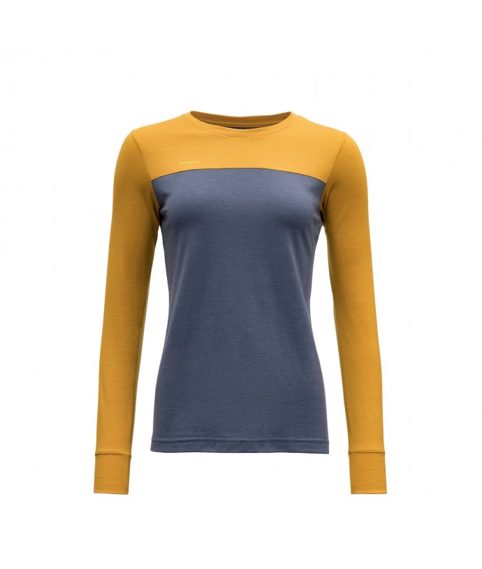 Devold dámské triko s dlouhým rukávem Norang Woman Shirt Barva: ARROWWOOD/VINTAGE, Velikost: L