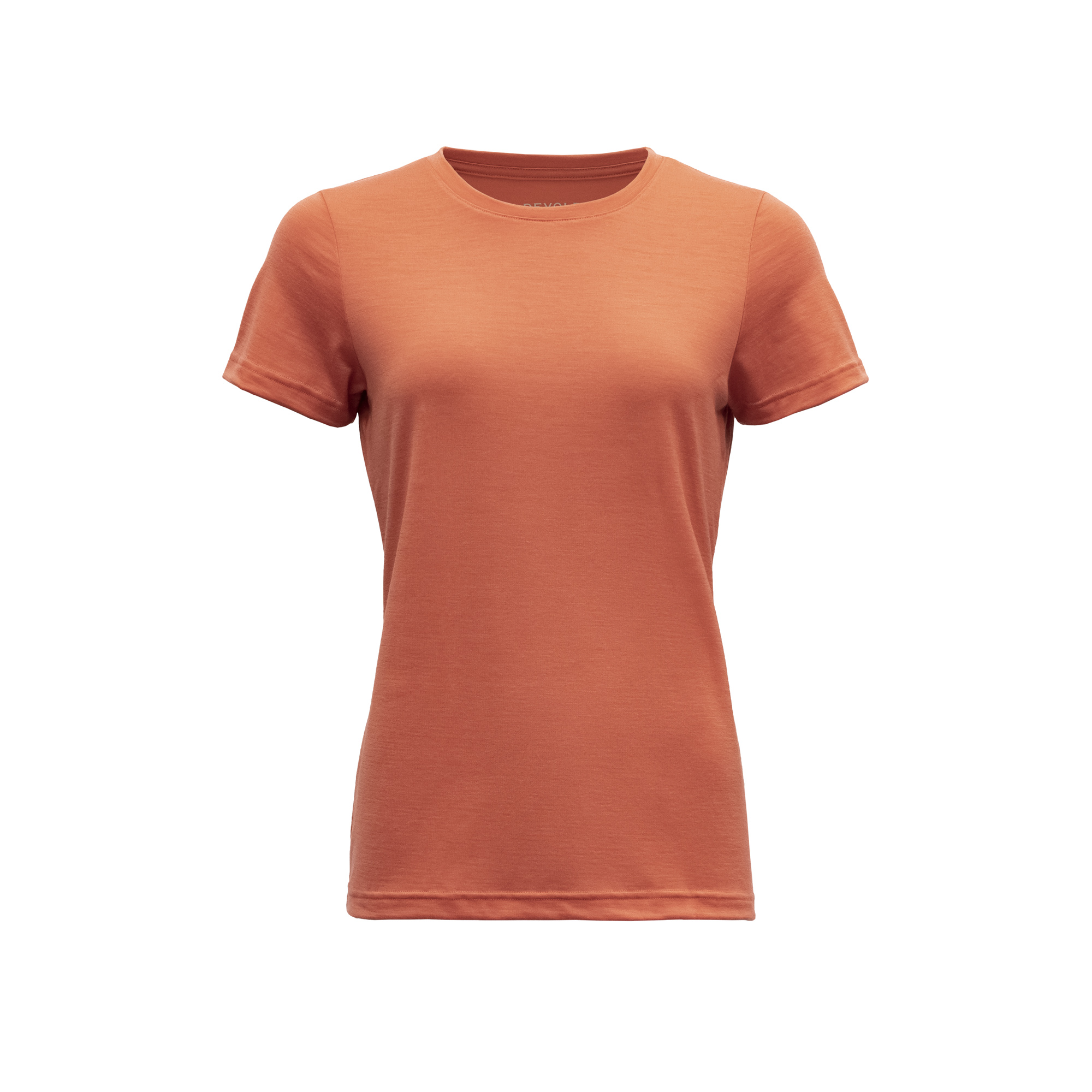 Devold dámské triko s krátkým rukávem Eika Woman Tee Barva: coral, Velikost: XL