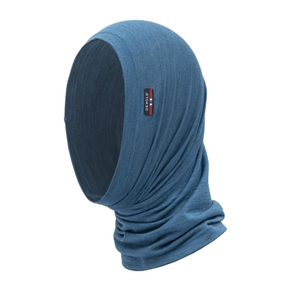 Devold dětský nákrčník Breeze Merino Headover Kid Barva: blue