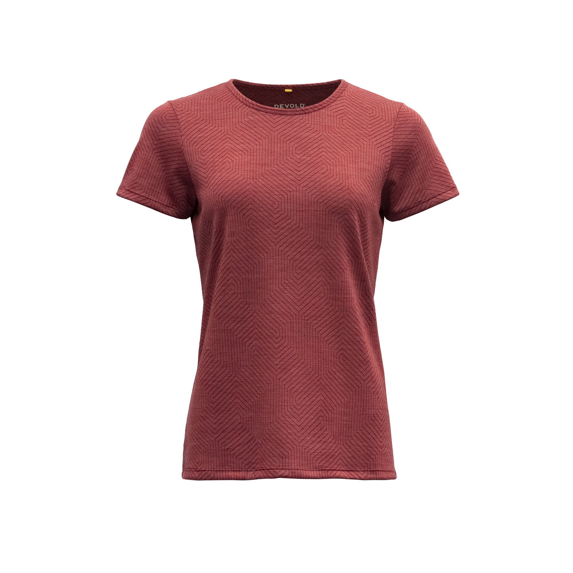 Devold dámské triko s krátkým rukávem Nipa Woman Tee Barva: Beauty, Velikost: XL