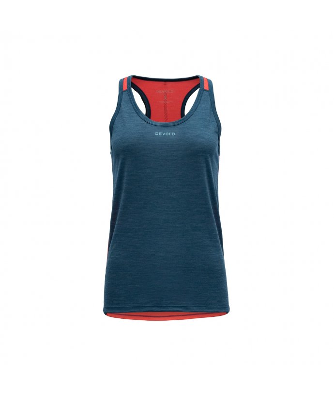 Devold dámské běžecké tílko Running Woman Racerback Barva: FLOOD, Velikost: XS