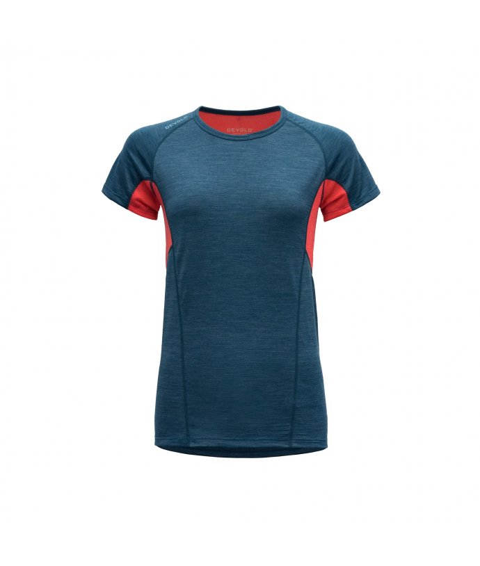 Devold dámské běžecké triko Running Woman T Shirt Barva: FLOOD, Velikost: XS