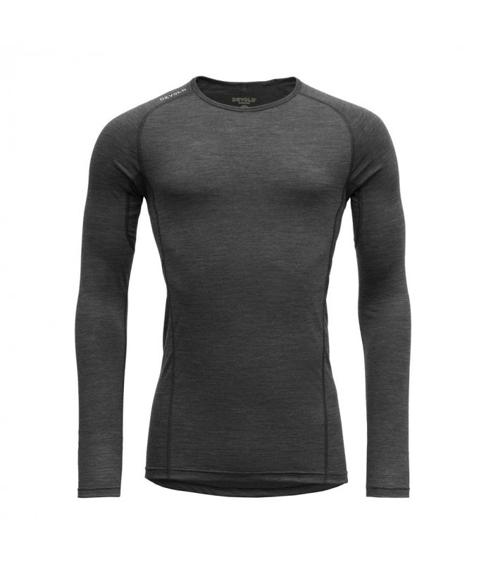 Devold pánské běžecké triko s dlouhým rukávem Running Man Shirt Barva: anthracite, Velikost: M