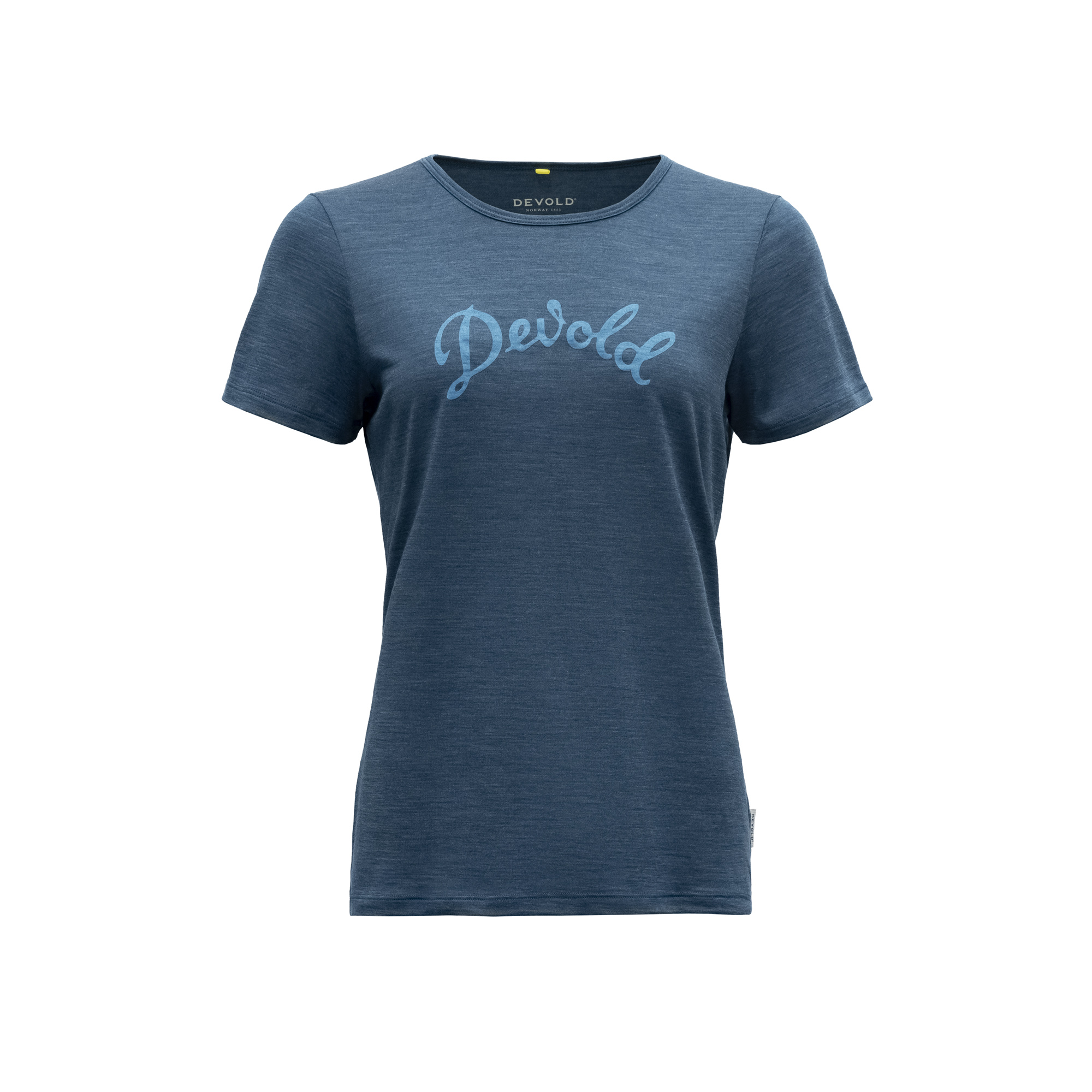Devold dámské triko s krátkým rukávem Myrull Woman Tee Barva: FLOOD, Velikost: XL