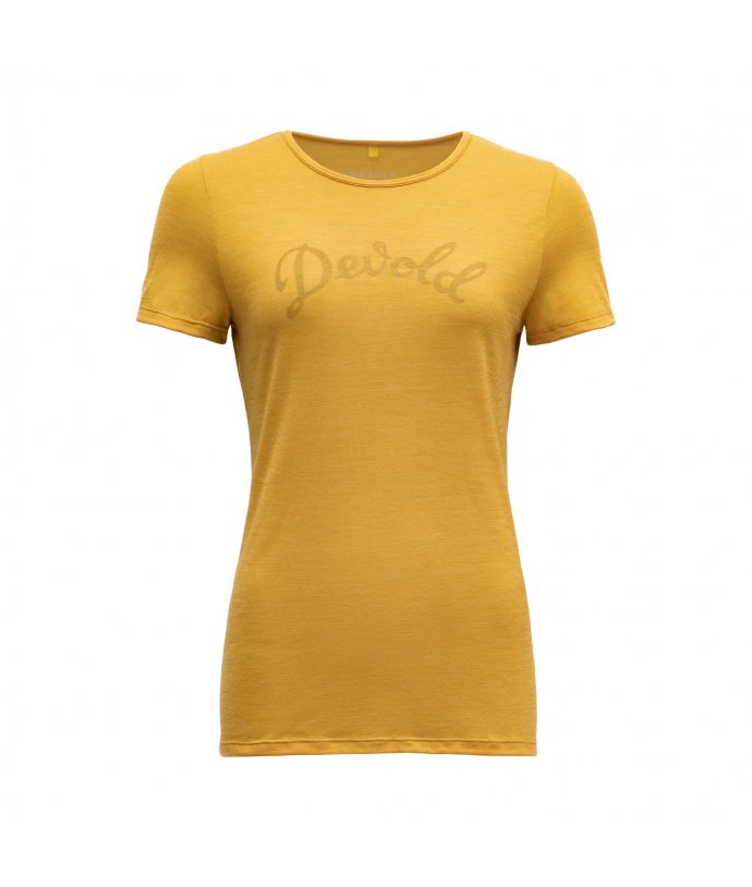 Devold dámské triko s krátkým rukávem Myrull Woman Tee Barva: ARROWWOOD, Velikost: XL