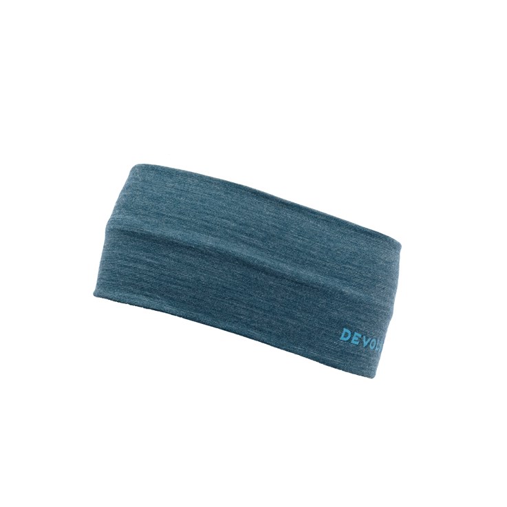 Devold čelenka Running Merino 130 Headband Barva: POND, Velikost: O/S