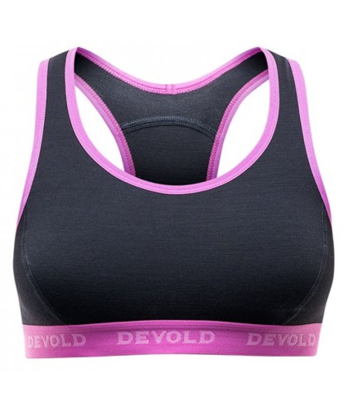 Devold dámské spodní prádlo Double Bra Barva: black, Velikost: XS