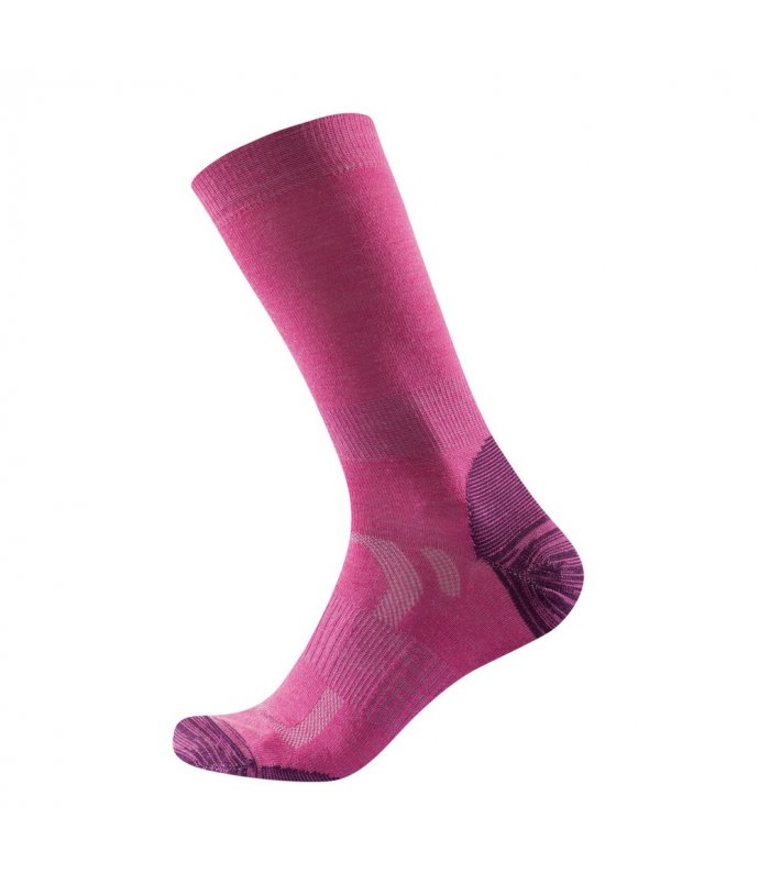 Devold dámské ponožky Multi Light Woman Sock Barva: CERISE, Velikost: 38-40