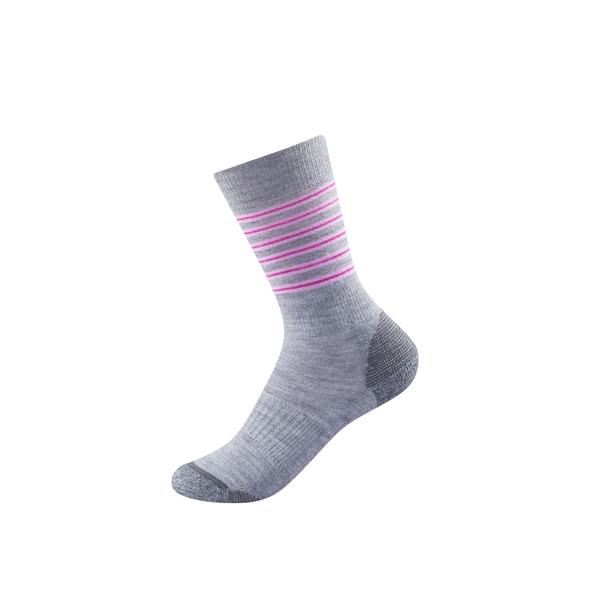 Devold dětské ponožky Multi Medium Kid Sock Barva: PEONY STRIPE, Velikost: 25-27