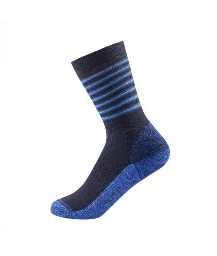 Devold dětské ponožky Multi Medium Kid Sock No Slip Barva: MISTRAL STRIPE, Velikost: 19-21
