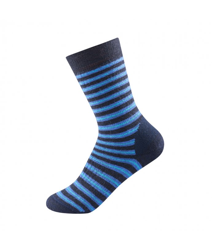 Devold dětské ponožky Multi Heavy Kid Sock Barva: MISTRAL STRIPE, Velikost: 25-27