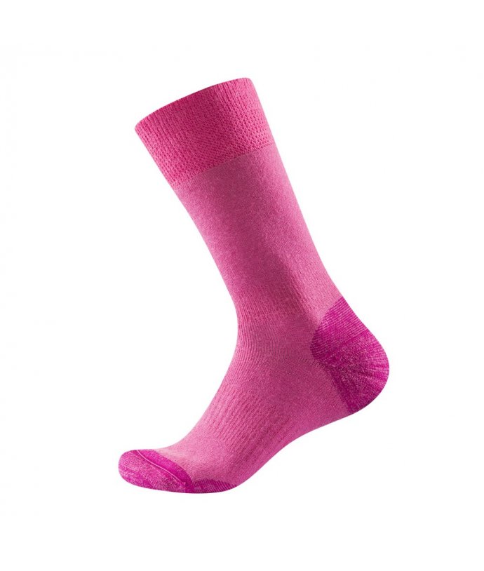 Devold dámské ponožky Multi Heavy Woman Sock Barva: CERISE, Velikost: 38-40