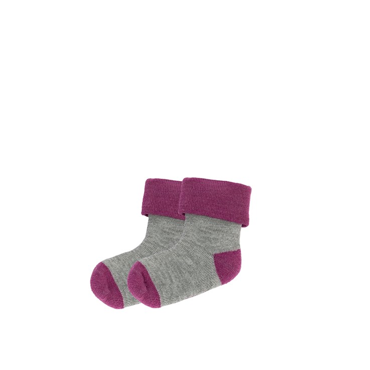 Devold dětské ponožky Teddy Sock 2 pack Barva: PEONY, Velikost: 16-18