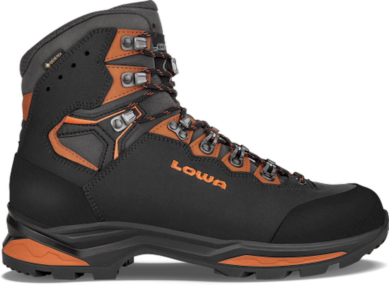 Lowa boty CAMINO EVO GTX black/orange Velikost: 9,5 UK (44 EU)