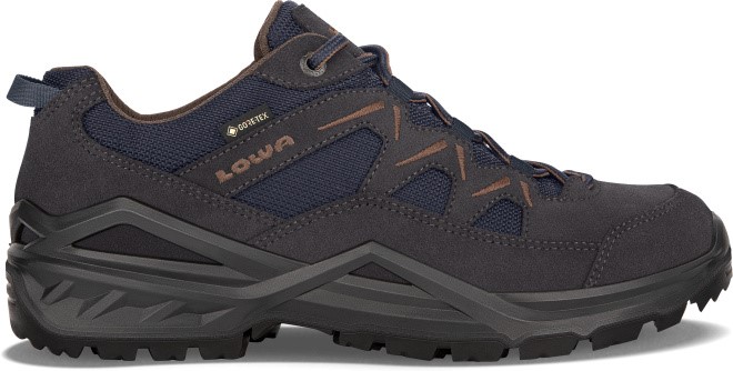 Lowa boty SIRKOS EVO GTX LO navy/brown Velikost: 10,5 UK (45 EU)