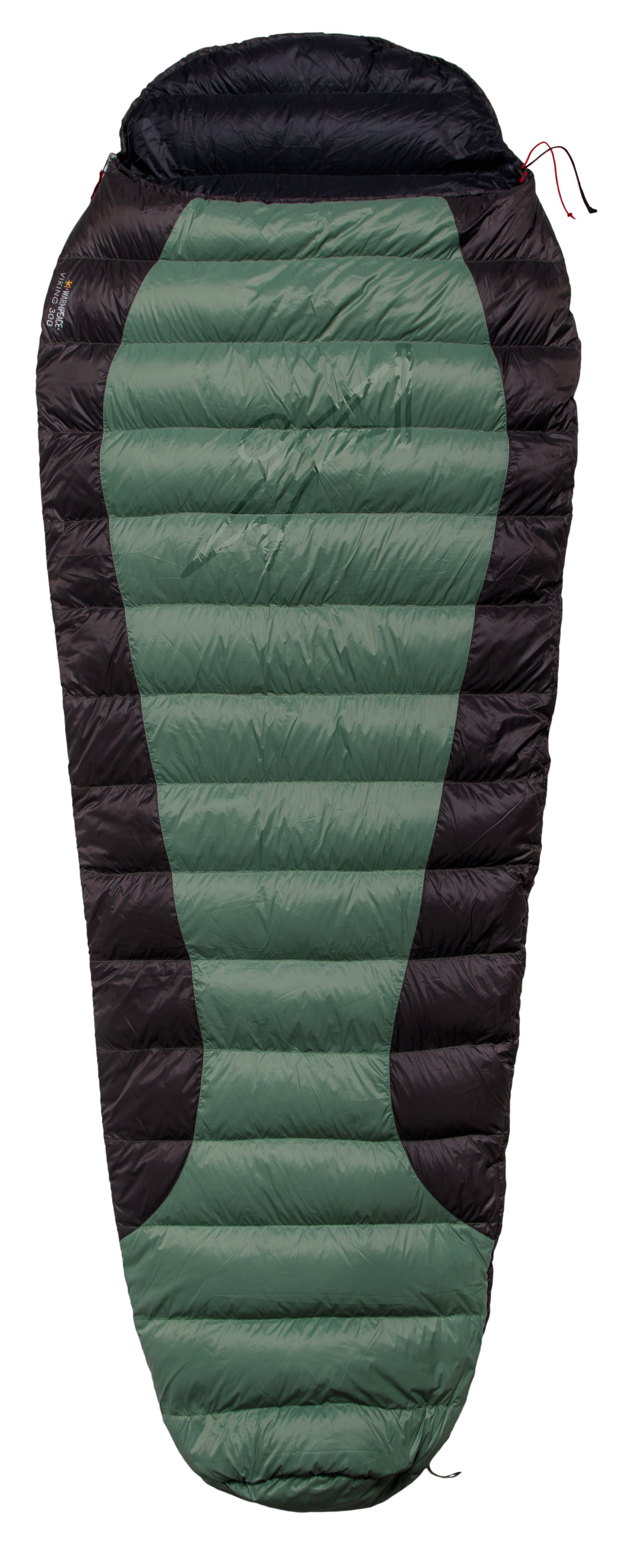 Warmpeace spací pytel Viking 300 170cm Barva: green/grey/black, Typ: levý