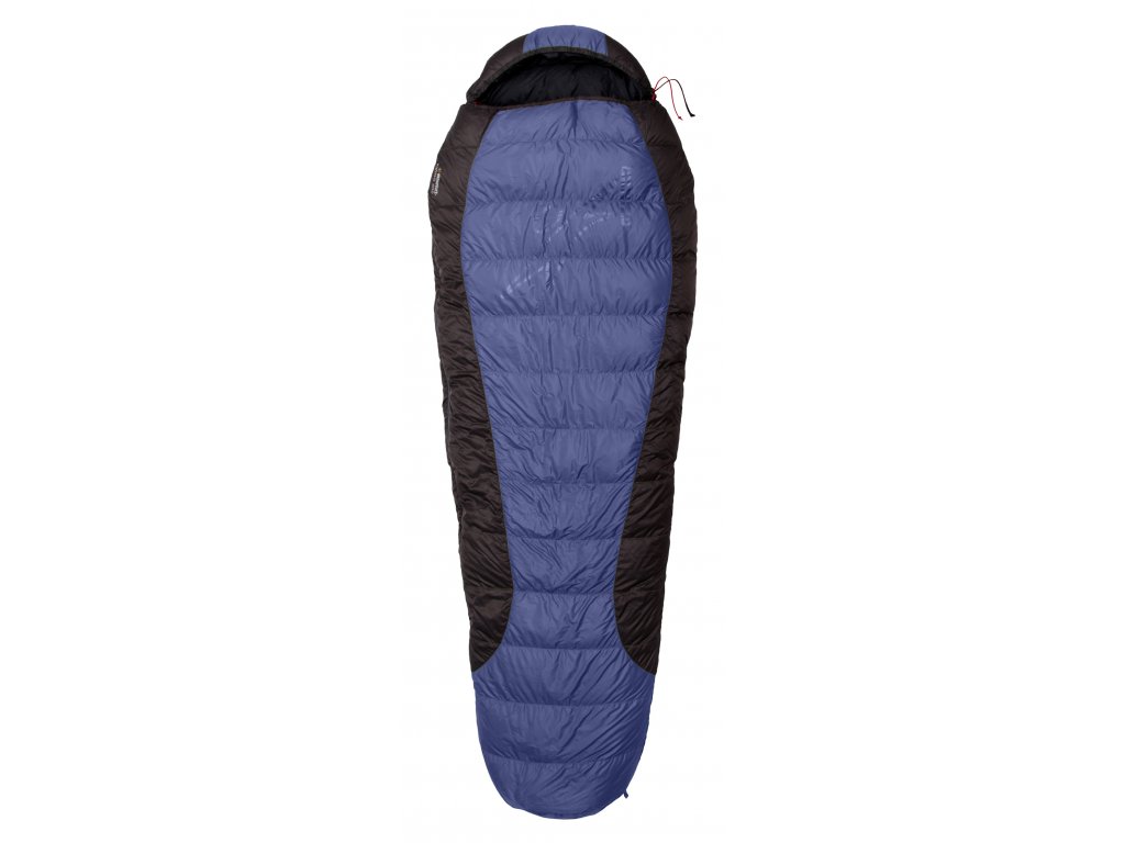 Warmpeace spací pytel Viking 600 170cm wide Barva: shadow blue/grey/black, Typ: pravý