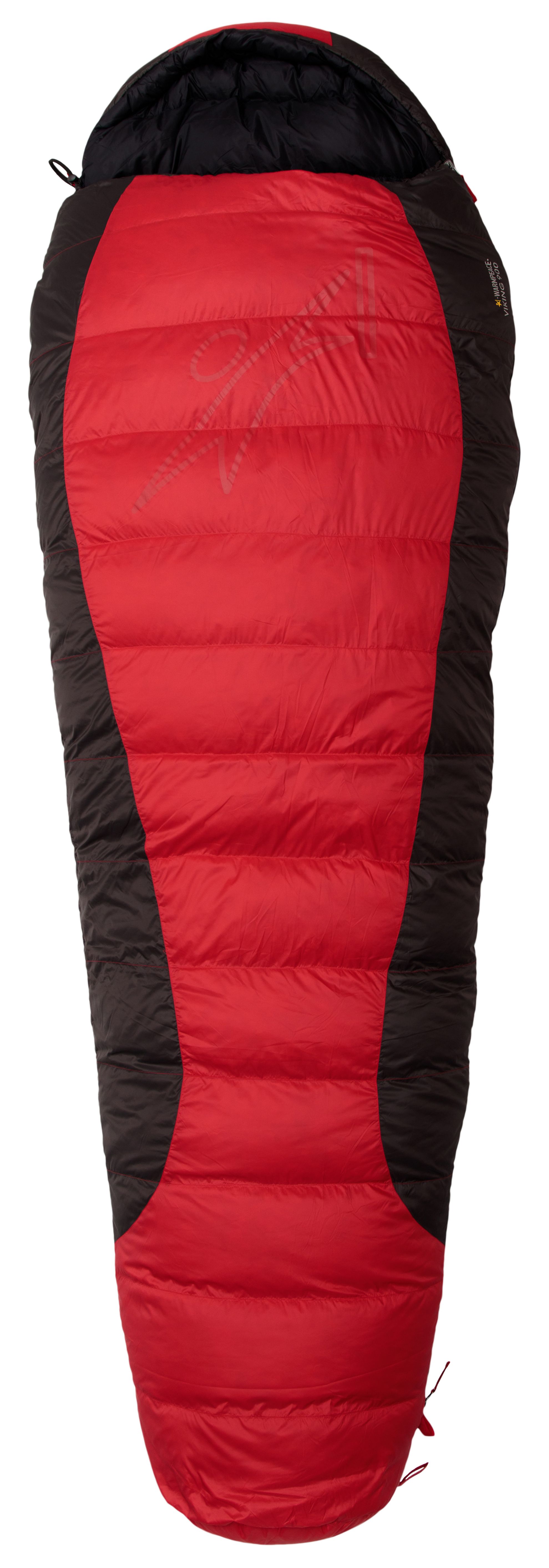 Warmpeace spací pytel Viking 900 170cm Barva: red/grey/black, Typ: levý